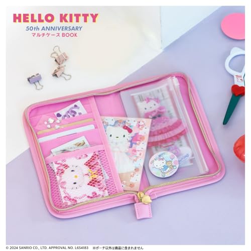 HELLO KITTY 50th ANNIVERSARY Multi - case BOOK - WAFUU JAPAN