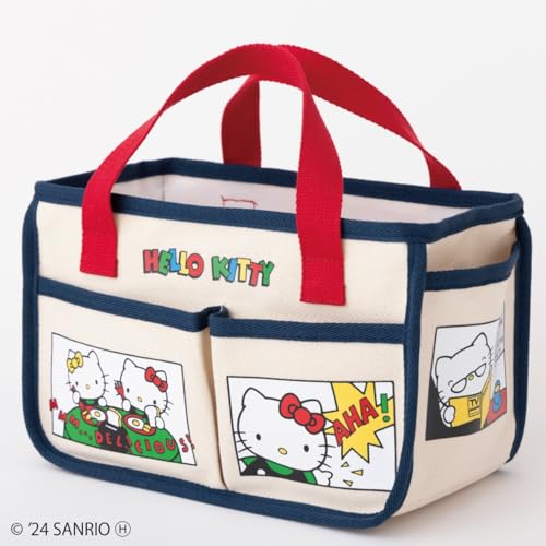 HELLO KITTY 50th ANNIVERSARY SPECIAL BOOK Interior Tote ver - WAFUU JAPAN