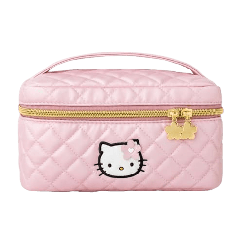 HELLO KITTY 50th ANNIVERSARY SPECIAL BOOK Quilted Pouch ver - WAFUU JAPAN