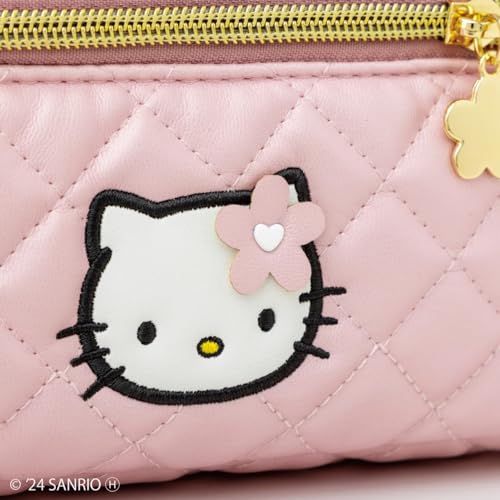 HELLO KITTY 50th ANNIVERSARY SPECIAL BOOK Quilted Pouch ver - WAFUU JAPAN