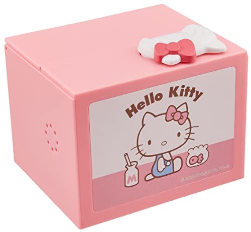Hello Kitty Bank Piggy Bank Coin Box Sound Gimmick Moving Figure - WAFUU JAPAN