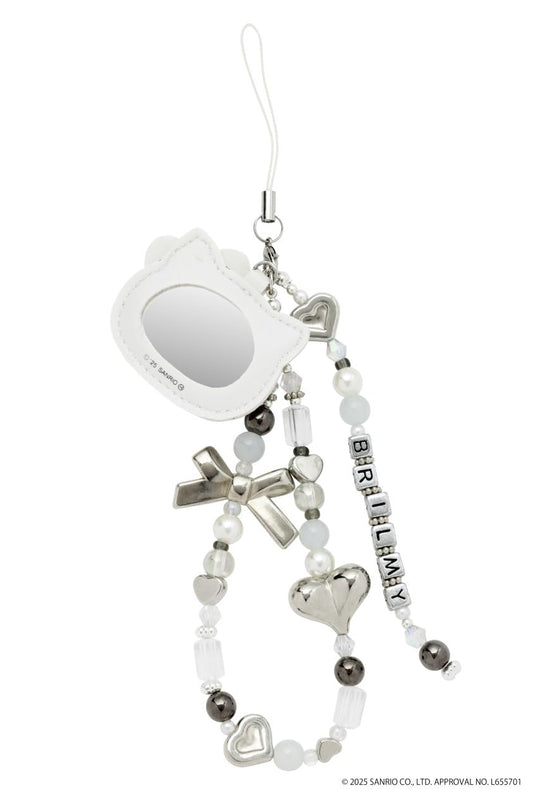Hello Kitty × BRILMY Mirror Bead Strap Book - WAFUU JAPAN