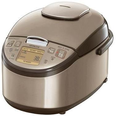 Hitachi Rice Cooker 1.0L RZ-KG10Y N (Gold) 5Cup AC220-230V Made in Japan Plug shape: SE-type