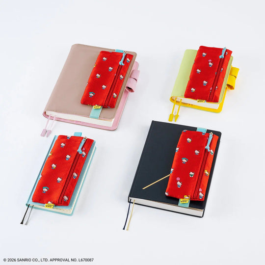 Hobonichi HELLO KITTY comodo Flat Pen Case - WAFUU JAPAN