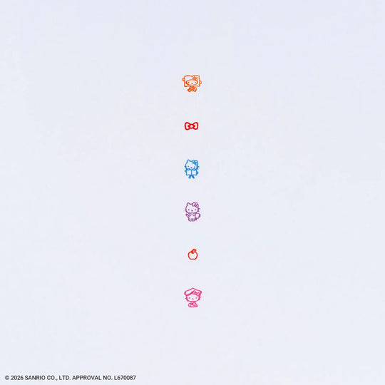 Hobonichi HELLO KITTY Pochitto6 Push Button Stamp - WAFUU JAPAN