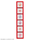 Hobonichi HELLO KITTY Cop Butang Stamp Pochitto6 6 Corak Self-Inking