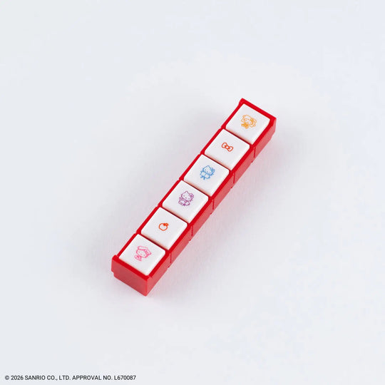 Hobonichi HELLO KITTY Pochitto6 Push Button Stamp - WAFUU JAPAN