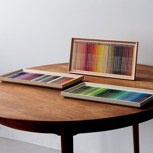 Holbein Artist Colored Pencils Wood Box Set OP948 150 Colors Full Set - WAFUU JAPAN