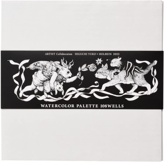 Holbein Higuchi Yuko × Holbein 2023 Paint Palette 108 - Color Tray Mebana 474477 - WAFUU JAPAN