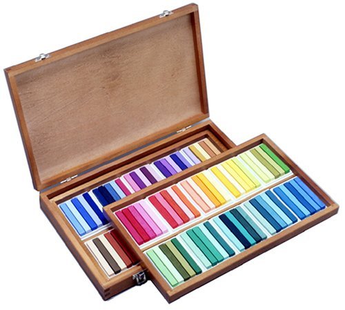 Holbein Oil Pastel U690 all colors wooden box 100 Color set 07690 - WAFUU JAPAN