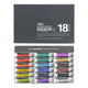 Holbein opaque watercolors (gouache) G713 15ml 18 colors set 03713