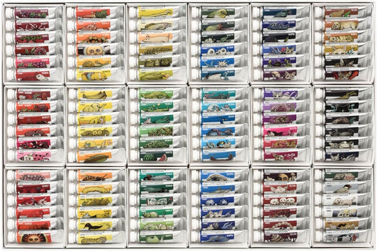 HOLBEIN Transparent Watercolor Paint Set 36 Colors 5ml Japanese Style Higuchi Yuko - WAFUU JAPAN