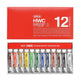 Holbein Transparent Watercolor Paint Set W401 5ml 12 Colors 3401