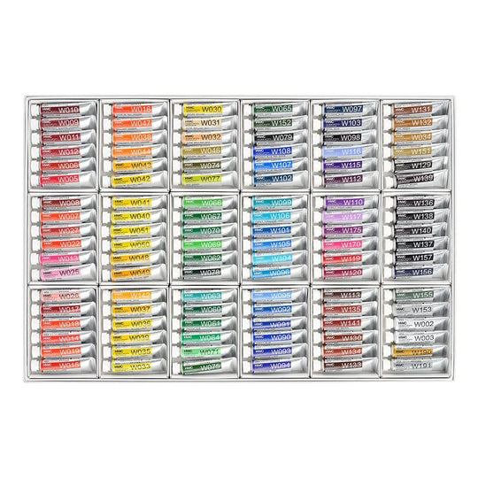 Holbein Transparent Watercolors W422 5ml 108 colors all color set 3422 - WAFUU JAPAN