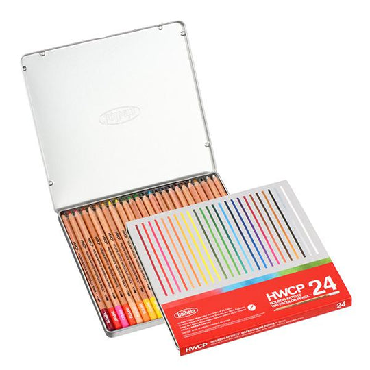 Holbein Watercolor Pencils WP192 Set of 24 Colors - WAFUU JAPAN