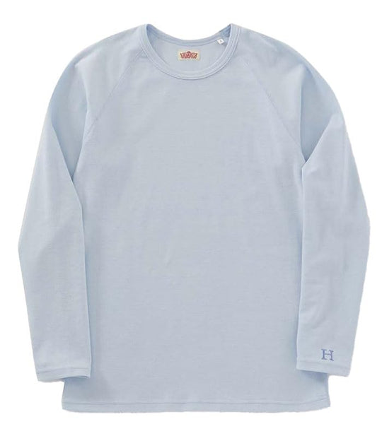 HOLLYWOOD RANCH MARKET Stretch Rib Long - Sleeve T-Shirt Made in Japan - WAFUU JAPAN