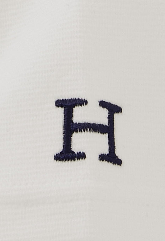 HOLLYWOOD RANCH MARKET Stretch Rib Long - Sleeve Tee White Made in Japan - WAFUU JAPAN