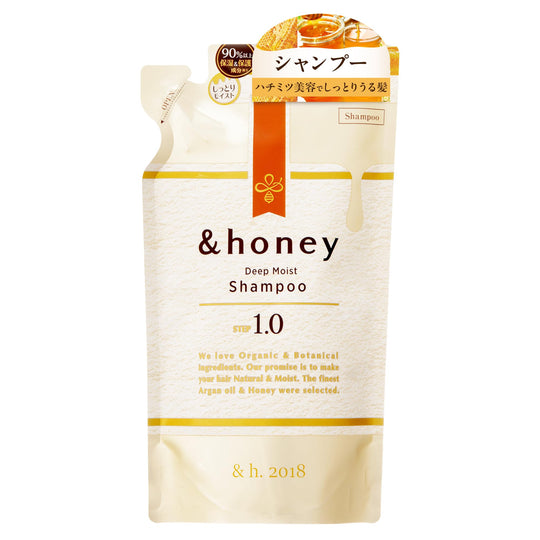 &HONEY 1.0 Deep Moist Shampoo Refill 350ml - WAFUU JAPAN