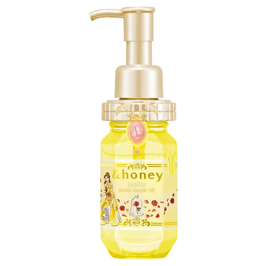 ＆HONEY Melty Beauty and the Beast Limited DesignHair Oil 100mL Disney Collaboration - WAFUU JAPAN