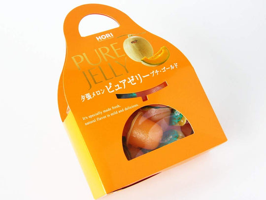 HORI Yubari MELON Pure Jelly Petit Gold Petit Carry 12pcs. - WAFUU JAPAN