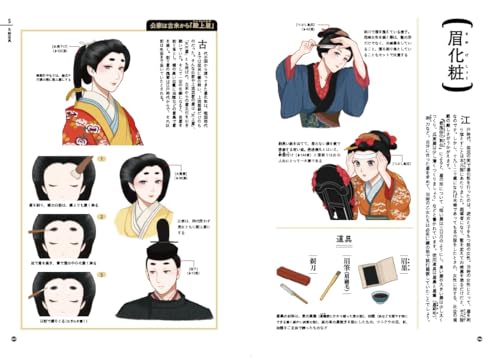 How to Draw Japanese Hair Book - WAFUU JAPAN