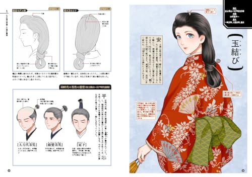 How to Draw Japanese Hair Book - WAFUU JAPAN