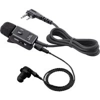 Icom HM - 153LS Black Tie Clip Microphone - WAFUU JAPAN