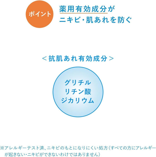 IHADA Medicated Moisturizing Milk Face Wash 140 mL - WAFUU JAPAN