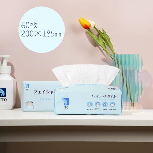 ITO Facial Towel 60pcs. - WAFUU JAPAN