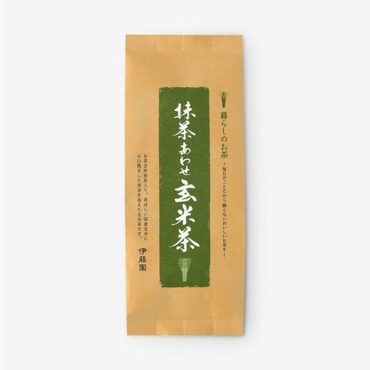 ITOEN Brown rice tea with matcha 160g - WAFUU JAPAN