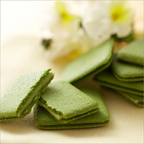 Itohkyuemon Uji Matcha Chocolate Langue de Chat Cookies 10 Pieces - WAFUU JAPAN