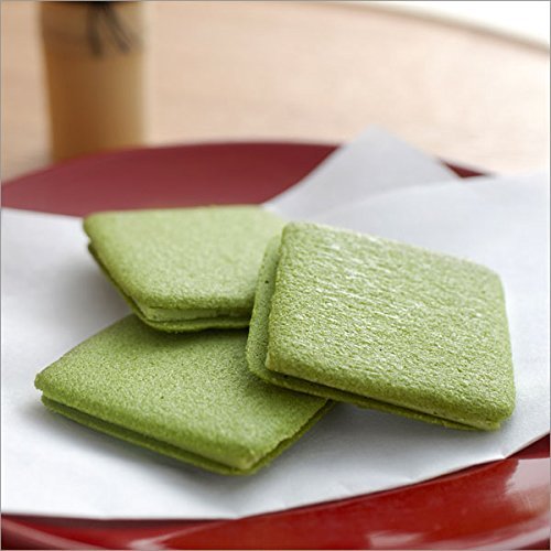 Itohkyuemon Uji Matcha Chocolate Langue de Chat Cookies 10 Pieces - WAFUU JAPAN