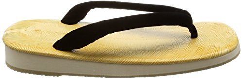 Japanese Setta Sandals Sponge Sole Black Strap - WAFUU JAPAN