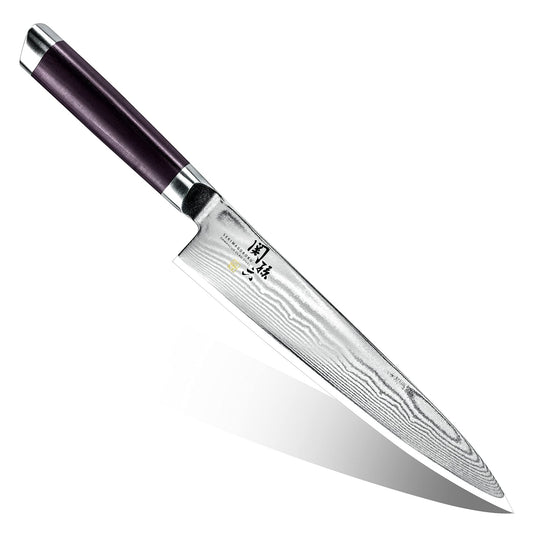 KAI Gyuto Knife Chef's knife SEKIMAGOROKU Damascus 210mm Made in Japan AE5205 - WAFUU JAPAN