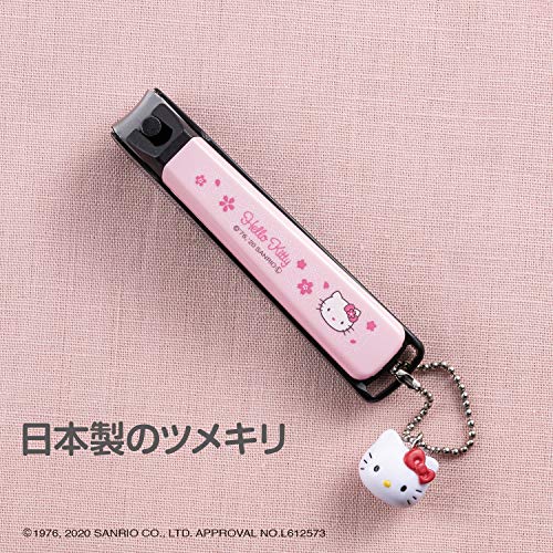 KAI KITTY Hanazakura Curved Blade Nail Clipper S Size Made in Japan KK2536 - WAFUU JAPAN