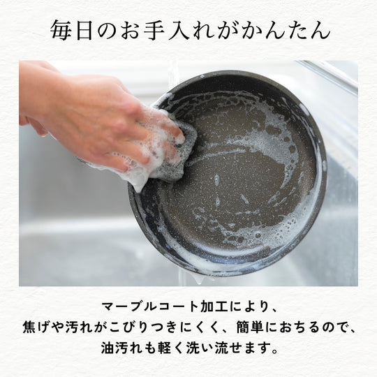 Kai Lightweight High - Efficiency Frypan 26cm Gas IH Compatible Model DW5629 - WAFUU JAPAN