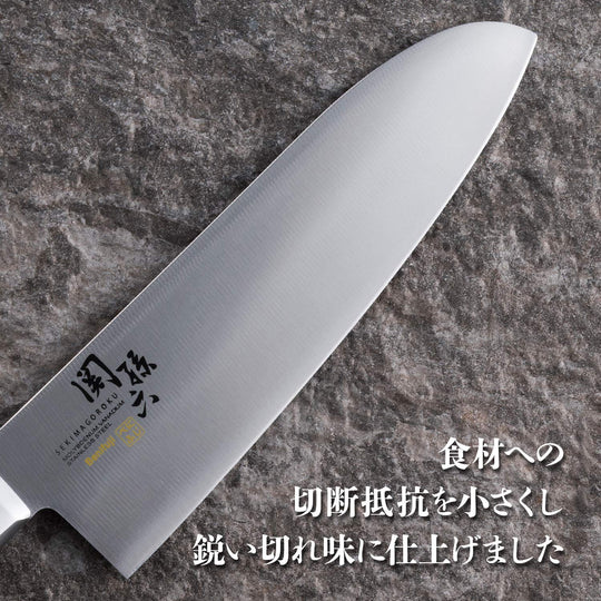 KAI Santoku Kitchen Knife BENIFUJI 165mm AB5437 - WAFUU JAPAN