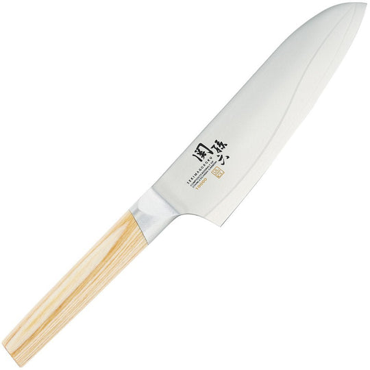 KAI Santoku Knife SEKIMAGOROKU 10000CL 165mm Made in Japan AE5254 - WAFUU JAPAN
