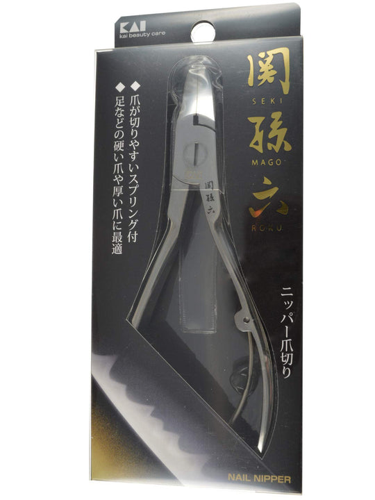 KAI Seki Magoroku Nail Clipper with Spring Small Size HC1804 - WAFUU JAPAN