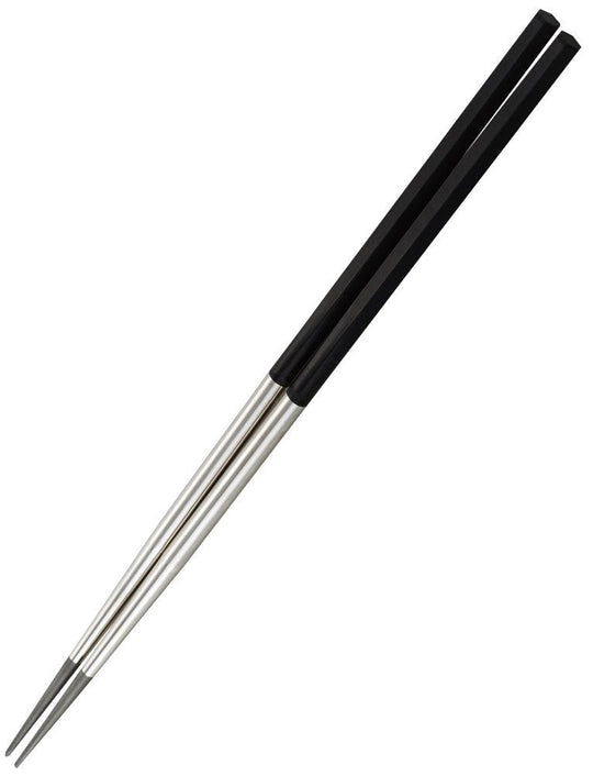 KAI SELECT100 Stainless Steel Rapeseed Chopsticks 33cm Made in Japan DH3104 - WAFUU JAPAN