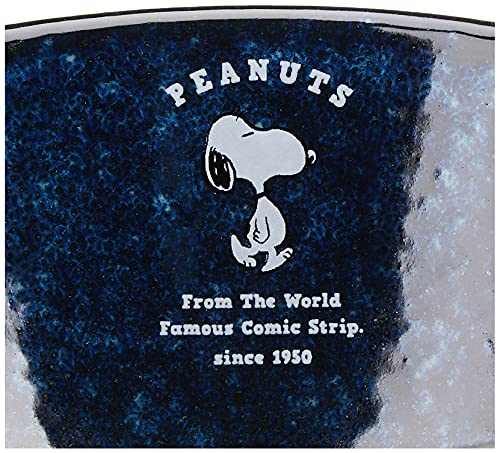 Kaneshotouki Snoopy Peanut Indigo Rice Bowl 614110 - WAFUU JAPAN