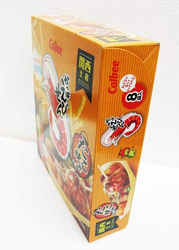 Kansai - Exclusive Calbee Kappa Ebisen Takoyaki Snack (8 Packs) - WAFUU JAPAN