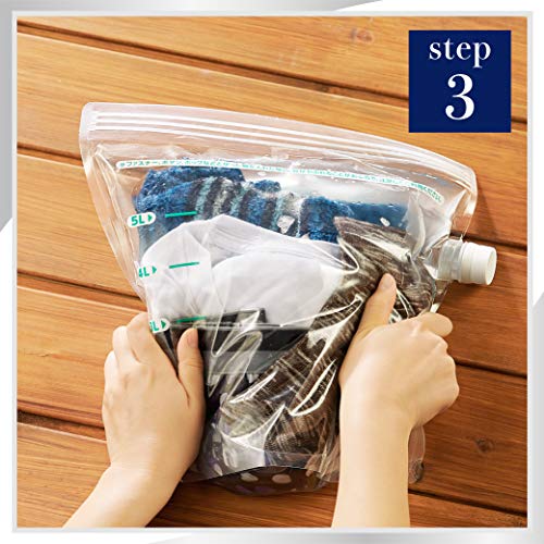 Kao Attack Portable Laundry Detergent Refill Bag 5L - WAFUU JAPAN