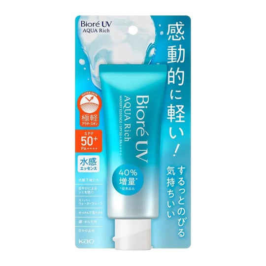 Kao Biore UV Aqua Rich Watery Essence 70g Cream SPF50+ PA++++ - WAFUU JAPAN