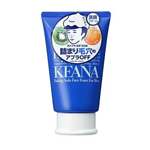 Keana Nadeshiko Pore Caress Baking Soda Foaming Face Wash for Boys - WAFUU JAPAN