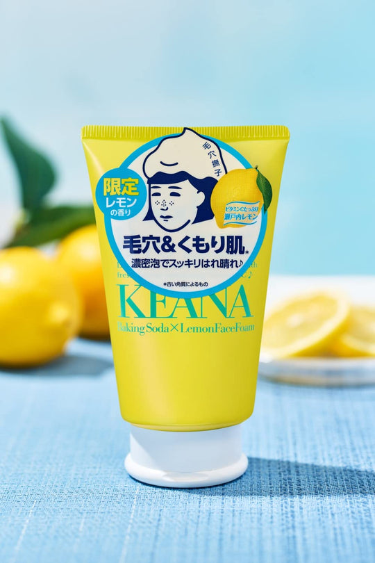 Keana Nadeshiko Setouchi Lemon baking soda foam face wash foam 100g - WAFUU JAPAN