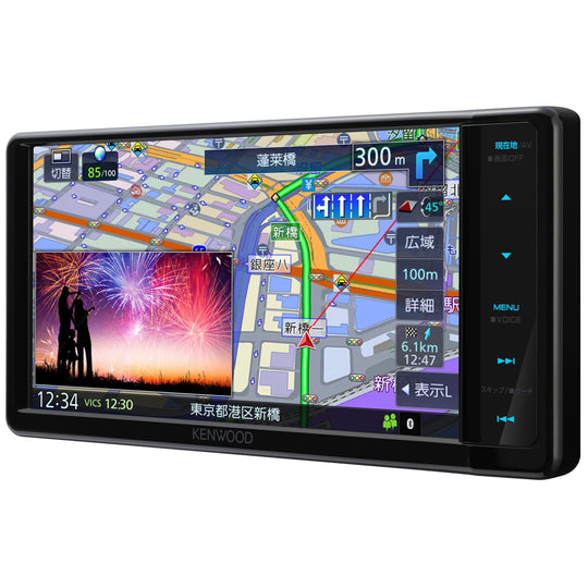 Kenwood 7 - inch Wide Car Navigation MDR - L612W — Made in Japan HDMI Hi - Res Audio - WAFUU JAPAN