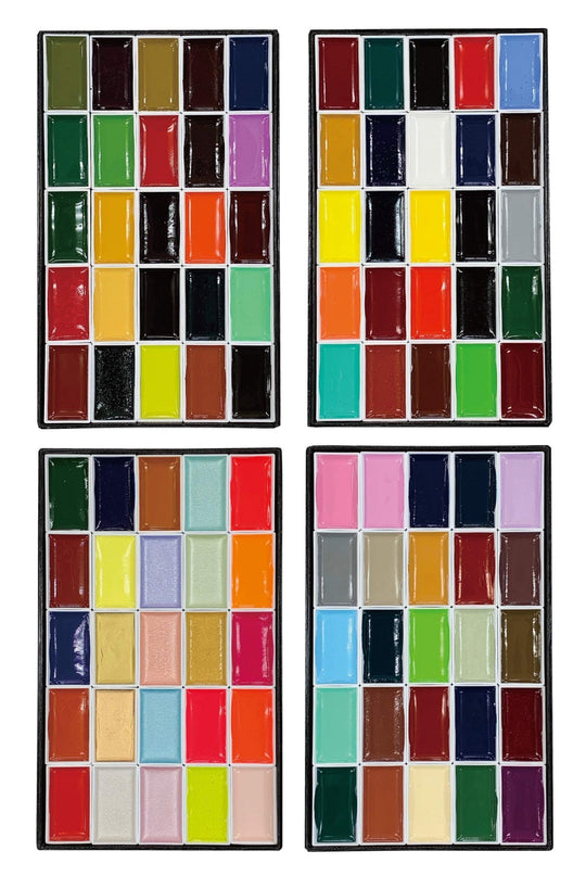 Kissho Japanese Painting Colors Set Premium 100 Colors - WAFUU JAPAN