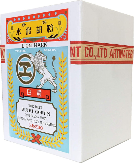 Kissho Japanese Painting Pigment Suhi Gofun Hakuun 500g - WAFUU JAPAN