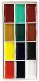 Kissho Japanese Painting Watercolors Set 12 Colors Standard Edition